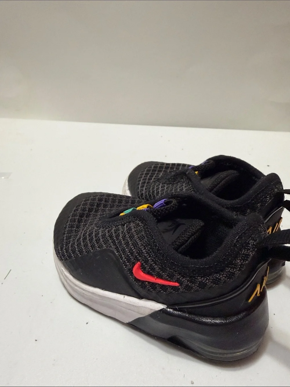Nike Air Max Motion 2 Black AQ2744-009 Baby Unisex Toddler Size 4C
